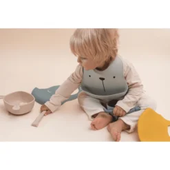 The Cotton Cloud Siliconen Slabbetje Lili De Beer, Ocean /Iceberg -Lief En Klein the cotton cloud siliconen slabbetje lili de beer ocean iceberg a397831 2