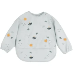 The Cotton Cloud Slabbetje Met Mouwen Origami -Lief En Klein the cotton cloud slabbetje met mouwen origami a410123 3