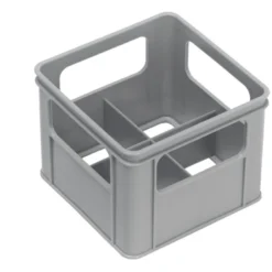 THERMOBABY® Thermobaby ® Babyflesdoos Voor 4 Flessen, Grijze Bedel