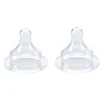 THERMOBABY® Thermobaby ® Siliconen Speen, Set Van 2 Met Variabel Debiet En Brede Voeding