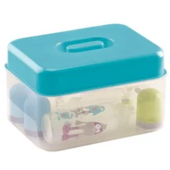 THERMOBABY® Thermobaby ® Sterilisatiecontainer Voor Warme En Koude Sterilisatie), Turkoois -Lief En Klein thermobaby sterilisatiecontainer voor warme en koude sterilisatie turkoois a416281 2