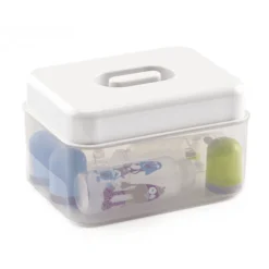 THERMOBABY® Thermobaby ® Sterilisatiecontainers (voor Warme En Koude Sterilisatie), Wit -Lief En Klein thermobaby sterilisatiecontainers voor warme en koude sterilisatie wit a416268 2