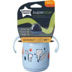 Tommee Tippee Leren Rietjesbeker 300ml Vanaf 6+ Maanden In Blauw -Lief En Klein tommee tippee leren rietjesbeker 300ml vanaf 6 maanden in blauw a349188 4