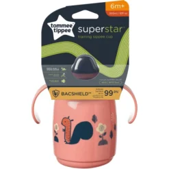 Tommee Tippee Leren Rietjesbeker 300ml Vanaf 6+ Maanden In Rood -Lief En Klein tommee tippee leren rietjesbeker 300ml vanaf 6 maanden in rood a349190 4