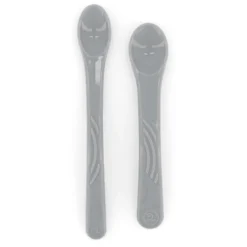 Twistshake TWIST SHAKE 2x Lepeltjes Van De 4e Maand In Pastel Grijs