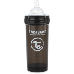 Twistshake TWIST SHAKE Babyfles Anti-koliek 260 Ml In Zwart 9 Twistshake TWIST SHAKE Babyfles Anti-koliek 260 Ml In Zwart -Lief En Klein twist shake babyfles anti koliek 260 ml in zwart a310038 4