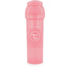 Twistshake TWIST SHAKE Babyfles Anti-koliek 330 Ml In Pastelroze 6 Twistshake TWIST SHAKE Babyfles Anti-koliek 330 Ml In Pastelroze -Lief En Klein twist shake babyfles anti koliek 330 ml in pastelroze a310047 2