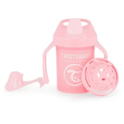 Twistshake TWIST SHAKE Drinkbeker Minicup 230 Ml 4+ Maanden Pastel Roze -Lief En Klein twist shake drinkbeker minicup 230 ml 4 maanden pastel roze a298879 4