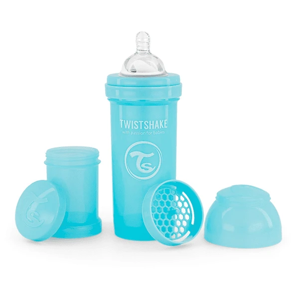 Twistshake Twist Shake Drinkfles Anti-koliek 260 Ml Pastel Blauw 3 Twistshake Twist Shake Drinkfles Anti-koliek 260 Ml Pastel Blauw - Afbeelding 3