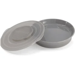 Twistshake TWIST SHAKE Kinderbordje 6+ Maanden Pastelgrijs -Lief En Klein twist shake kinderbordje 6 maanden pastelgrijs a299087 2