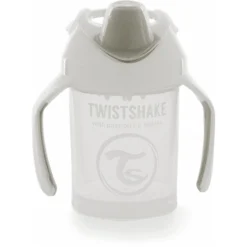 Twistshake TWIST SHAKE Mini Beker 230 Ml, Wit Vanaf 4+ Maanden