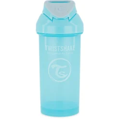 Twistshake TWIST SHAKE Strofles Strobakje 360 Ml 12+ Maanden Pastelblauw