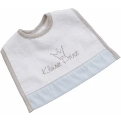 Wees 's Collection Mini Klittenband Slabbetje Kleine Prins Blauw