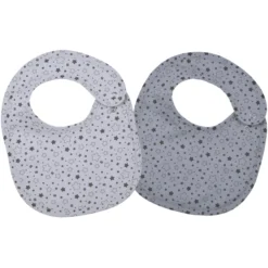 WÖRNER SÜDFROTTIER Drukknop Flatz Sterren Grijs Set Van 2 22 X 29 Cm