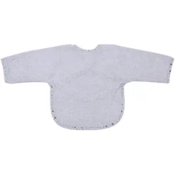 WÖRNER SÜDFROTTIER Slabbetje Met Drukknop Thuis Lichtgrijs -Lief En Klein woerner suedfrottier slabbetje met drukknop thuis lichtgrijs a302661 3