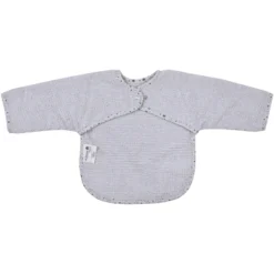 WÖRNER SÜDFROTTIER Slabbetje Met Drukknop Thuis Lichtgrijs -Lief En Klein woerner suedfrottier slabbetje met drukknop thuis lichtgrijs a302661 4